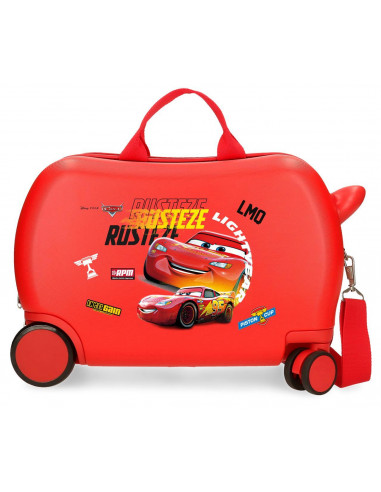 2391021 ABS ROLLING SUITCASE 4W.(2 MULTID.) 45CM. CARS RUSTE